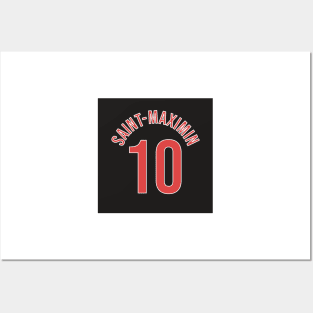 Saint-Maximin 10 Home Kit - 22/23 Season Posters and Art